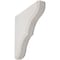 Ekena Millwork 1 3/4"W x 10"D x 10"H Stratford Wood Vintage Decor Bracket, Chalk Dust White BKTWD02X10X10STWH - alternate 1